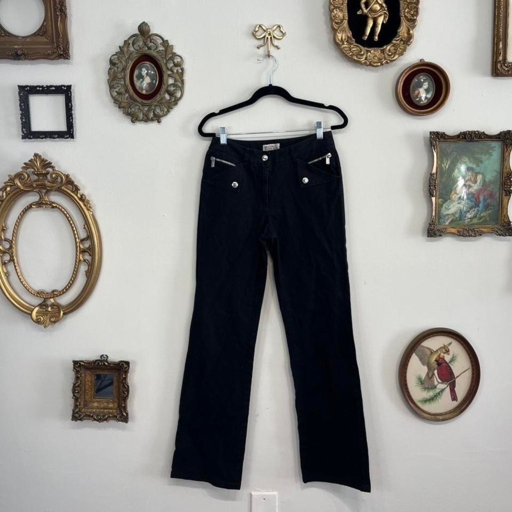 Michael Kors Black Tailored Pants – Size 2 Classic Chic Minimal